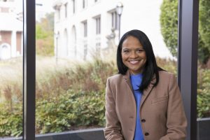 Lynn Simon-Thomas, a Travelers employee, featured in a professional headshot, representing leadership and expertise at Travelers.