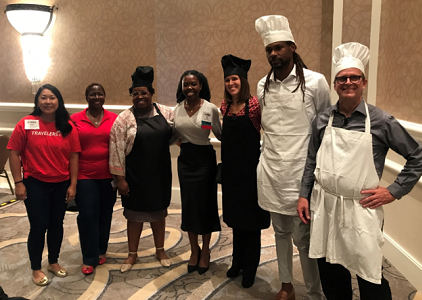 The Travelers team attends the International Association of Black Actuaries.