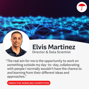 “The real win for me is the opportunity to work on something outside my day-to-day, collaborating with people I normally wouldn’t have the chance to and learning from their different ideas and approaches.” - Elvis Martinez, Director & Data Scientist
