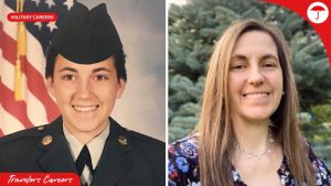 Military and civilian photos of Lisa K.