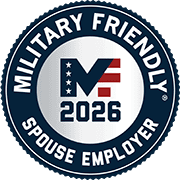 2026 Military Friendly Spouse Employer badge